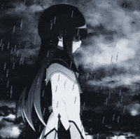 Sad Magical Girl GIF
