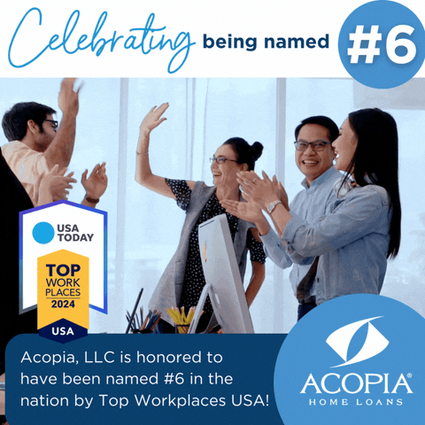 Celebrate Award Winner GIF by Acopia Home Loans