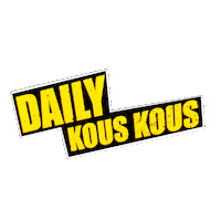 Kouskous Sticker by Panik Records