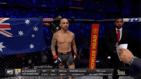 Alexander Volkanovski Sport GIF by UFC