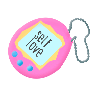 Love Yourself 90S Sticker