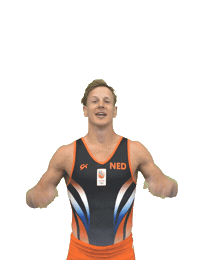 Epke Zonderland Yes Sticker by DutchGymnasticsKNGU