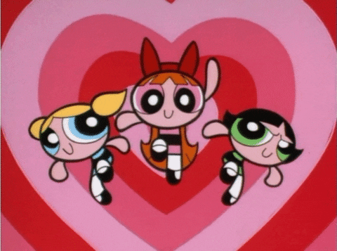 the poweuff girls GIF
