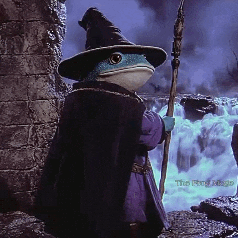 The_Frog_Mage giphyupload what shocked magic GIF