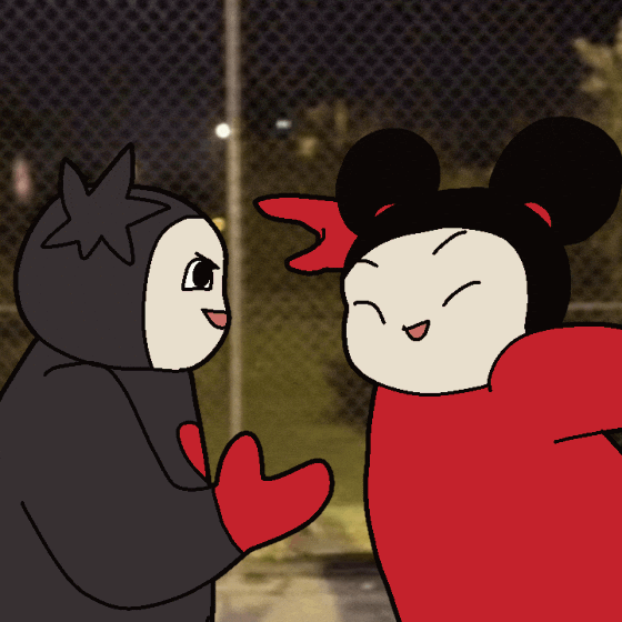 Team Celebrate GIF by official_pucca