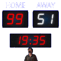 51 Away Sticker