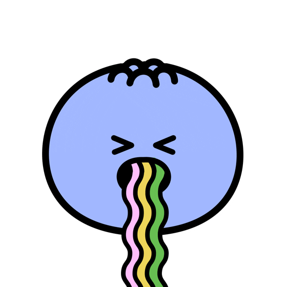 Sick Emoji Sticker by Kudaberi