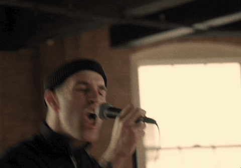 Rock Singing GIF by Pure Noise Records