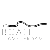 Boatlifeamsterdam grachten amsterdam canals joost voortman boatlifeamsterdam Sticker
