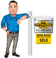 JasonRuzichAPRE real estate realtor sold sign Sticker