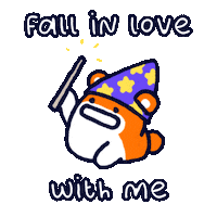 Fall In Love Sticker Sticker