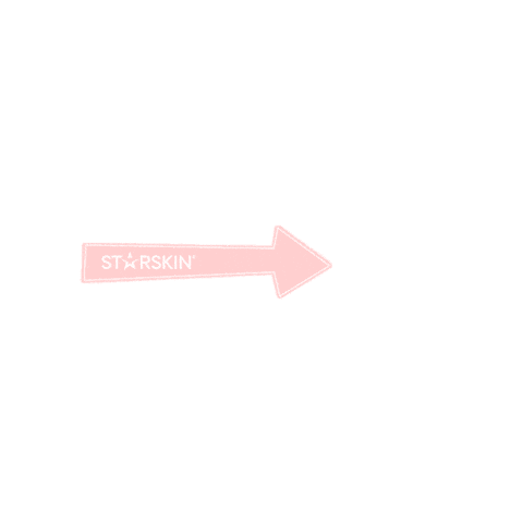 Pink Arrow Sticker by STARSKIN®