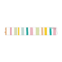 Colors Tape Sticker by DLS Design
