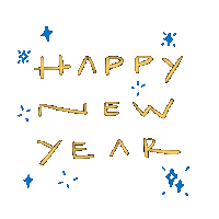 New Year Sticker