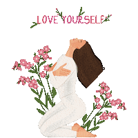 Grow Love Yourself Sticker