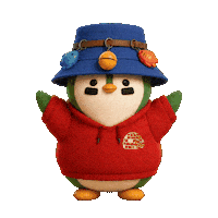 Penguin Hello Sticker by Zaddy