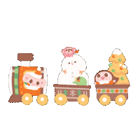 Happy Christmas Tree Sticker