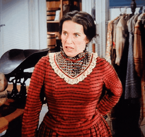 wescarroll horrible littlehouse mrs oleson GIF