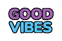 Happy Good Vibes Sticker