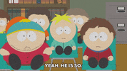 talking eric cartman GIF by South Park 