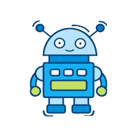 fixatoficial happy robot monday lunes Sticker