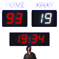 19 Away Sticker