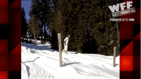 snowboard fails GIF by World’s Funniest