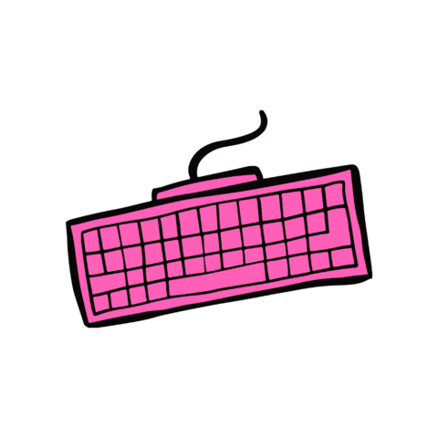 Keyboard Working Sticker by Rooster Teeth