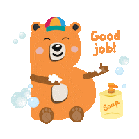 Well Done Smile Sticker by Beanstalk Singapore