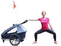 LAUFMAMALAUF sport fitness crunch laufmamalauf Sticker