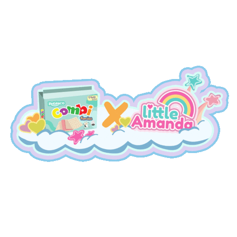Happy Snacks Sticker by Little Amanda PH
