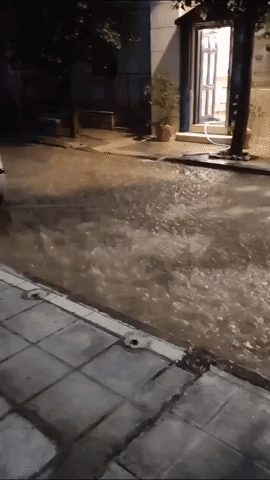 Flooding Returns to Greek City of Volos as Storm Elias Hits