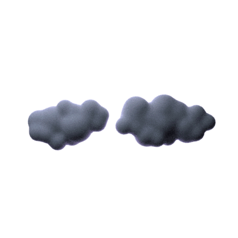 Thunder And Lightning Sticker Sticker by Bleed Gfx