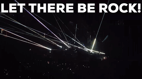 foo fighters rock GIF