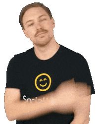 SocialHub company appreciation praise compliment Sticker