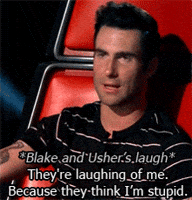 adam levine usher GIF by The Voice