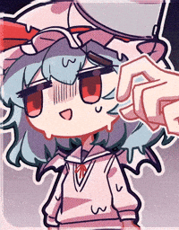 Nervous Touhou Project GIF