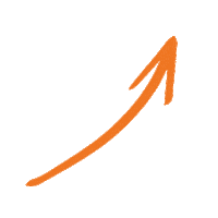 Arrow Orange Sticker by Puressentiel