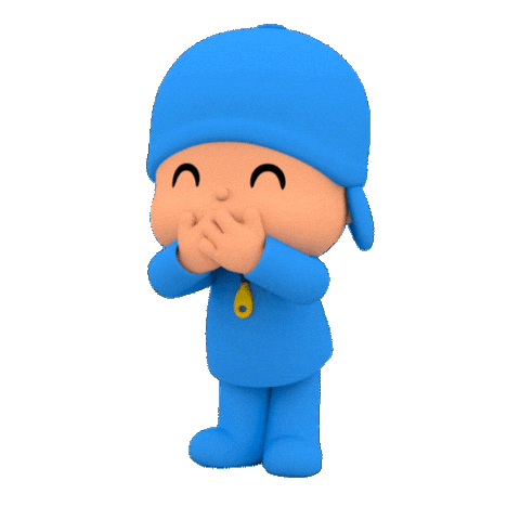Happy Laugh Sticker by Pocoyo