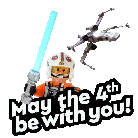 Celebration May4Th Sticker by LEGO