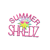 Shredz Sticker by Natalie Obando