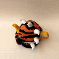Tea Time Tiger GIF by TeaCosyFolk