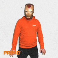 Iron Man Orange GIF by Primo