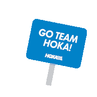 HOKARacer sports fitness team wave Sticker