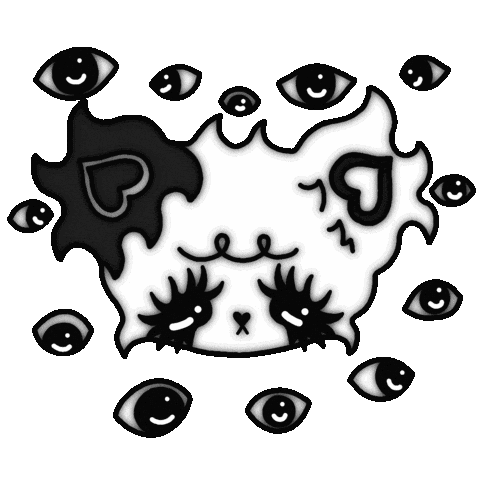 Watching Too Much Sticker by Lilac's World