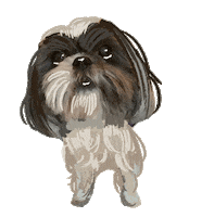 Cute Dog Sticker