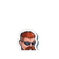 heroconcept trouble mb mayhem brawler Sticker