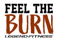 Work Out Burn Sticker by Legend Fitness