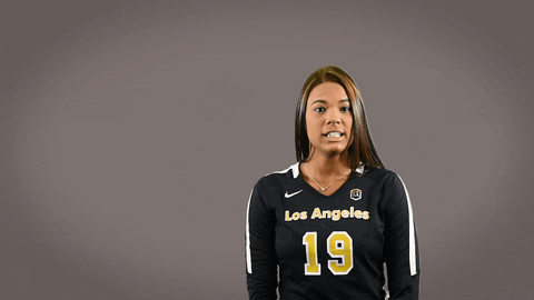 Volleyball Calstatela GIF by Cal State LA Golden Eagles