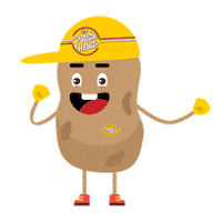 Potato Fries Sticker by ThePotatoHabit_BN
